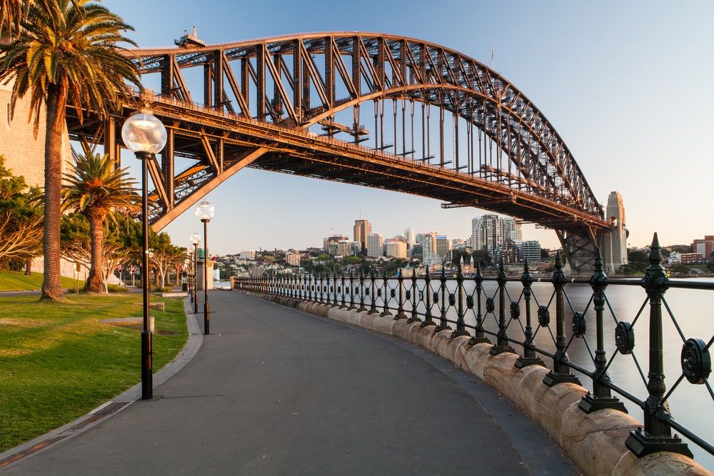 Een Sydney Harbour Bridge wandeling 